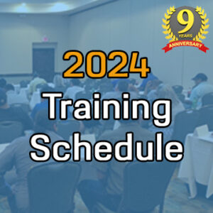 Calendar of 2024 NSPIRE and REAC training, webinars, and seminars.